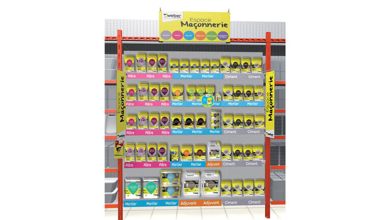 weberespace LS, signalétique simple