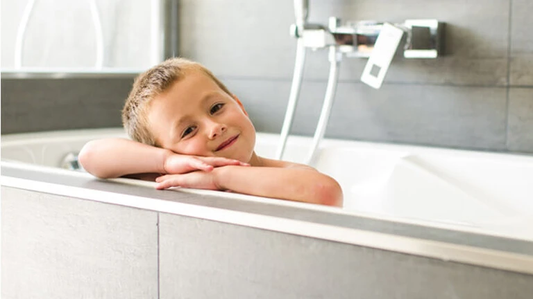 Pose de carrelage salle de bains