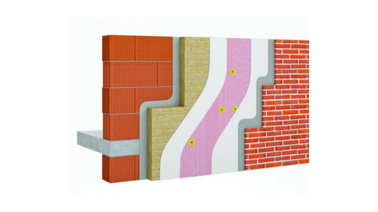 webertherm XM LR ecorock duo calé-chevillé avec finition plaquette