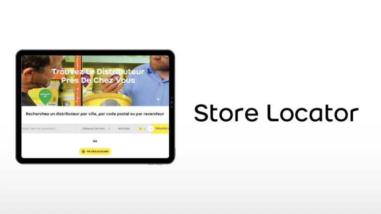 localisation des distributeurs