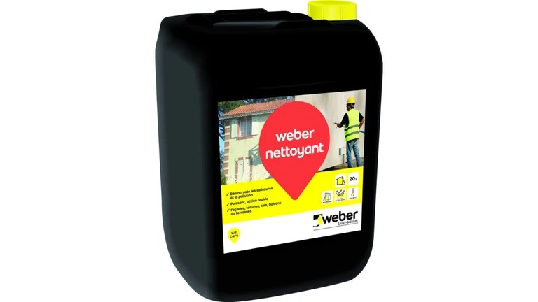 weber nettoyant façade 